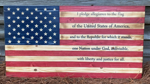 Pledge of Allegiance Flag