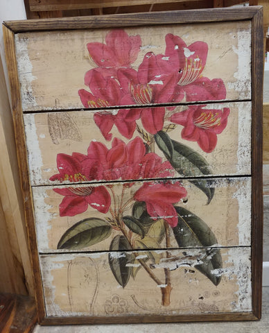 Floral Vintage Style Wall Art