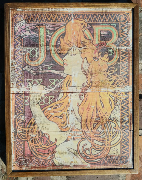 Nouveau Job French Wall Art