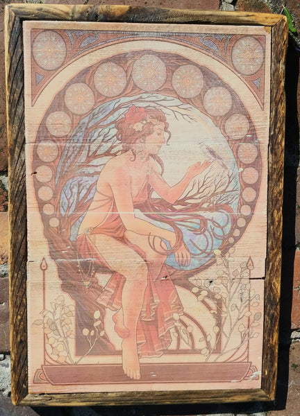 Nouveau Beauty Vintage Wall Art