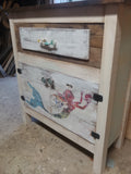 Handcrafted Mermaid Bathroom Vanity