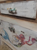 Handcrafted Mermaid Bathroom Vanity