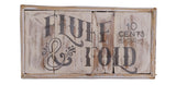 Fluff & Fold - Wash & Dry Vintage Style Wall Art 2 pieces