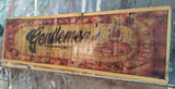 Gentlemen's Club Wall Art with Lounge and Drink
