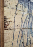 Jelly Fish Reclaimed Wall Art