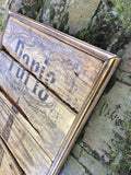 Handcrafted Vintage Style Eiffel Tower Wall Art