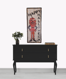 Halloween Pumpkin Porch Sign