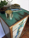 Seahorse Watercolor 6 Drawer Chest