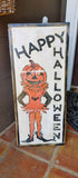 Halloween Pumpkin Porch Sign