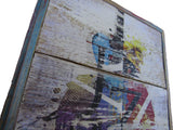 Jazz Guitar Rustic Wall Art
