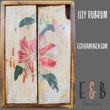 Floral Assorted Wood Wall Art