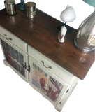 Beach Cabinet Chest - Lobster and Crab