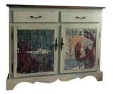 Beach Cabinet Chest - Lobster and Crab