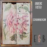 Floral Assorted Wood Wall Art