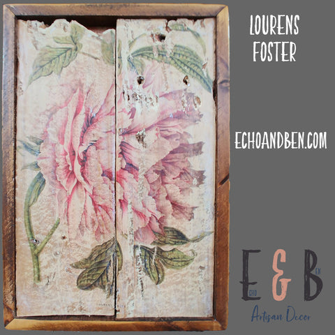 Floral Assorted Wood Wall Art