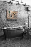 Map of France Vintage Wall Art