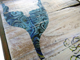 Mermaid Coastal Colorful Wall Art