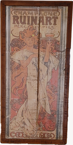 Ruinart French Lady Wall Art