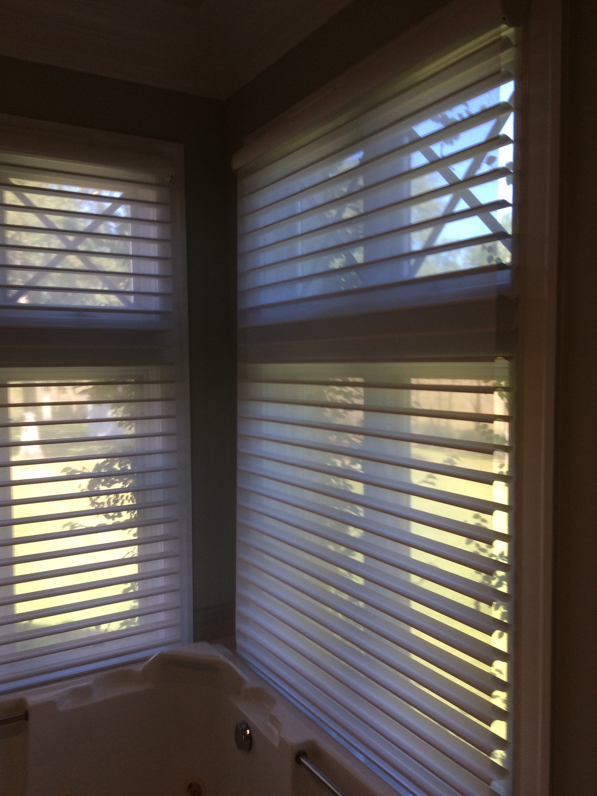 Silhouette Blinds Installed