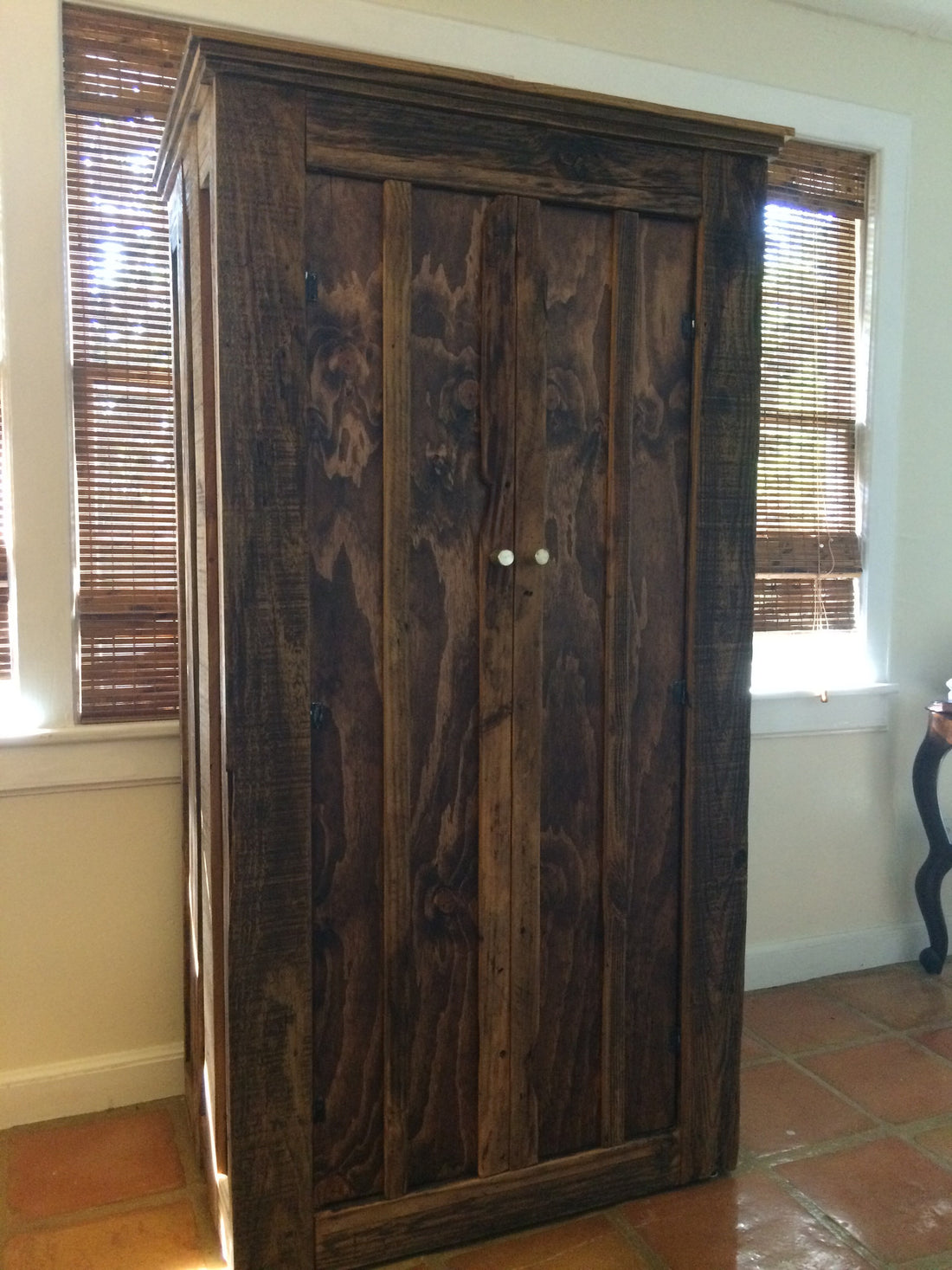 Armoire with hidden storage