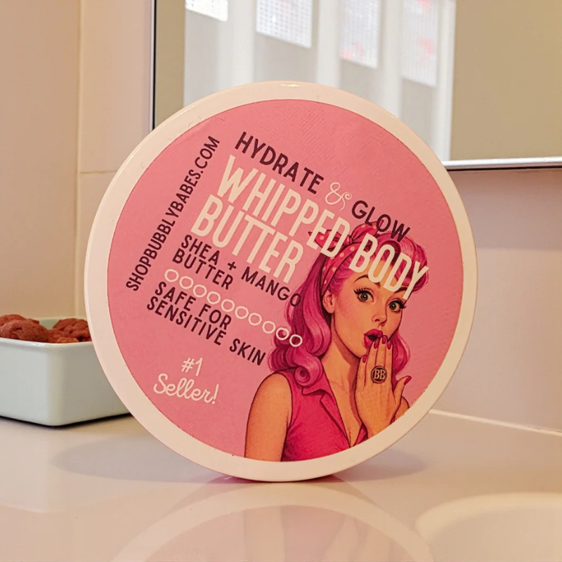 Velvet Body Butter – Handmade Whipped Moisturizer