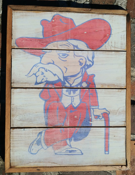 Ole' Miss Colonel Wall Art