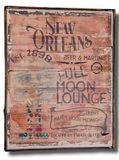 New Orleans Moon Man Wall Art