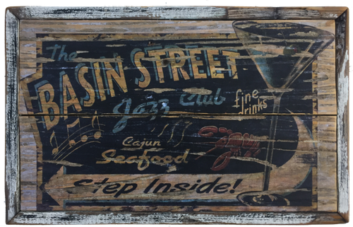 Basin Street Jazz Wall Art New Orleans