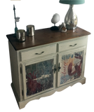 Beach Cabinet Chest - Lobster and Crab